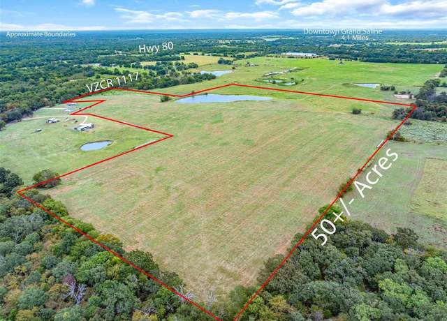 Property at TBD (50 Acres) VZ County Road 1117, Grand Saline, TX 75140