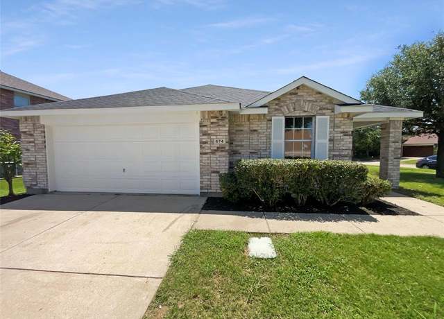 Property at 674 Horn St, Crowley, TX 76036, 3 beds, 2 baths