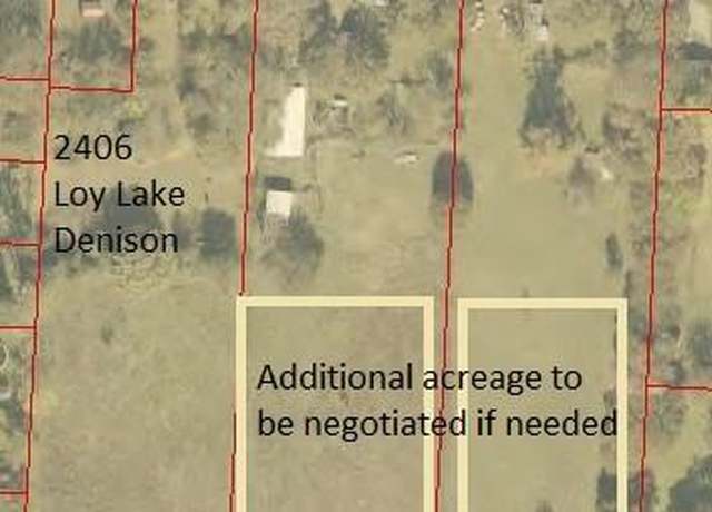 Property at 2406 Loy Lake Rd, Denison, TX 75020