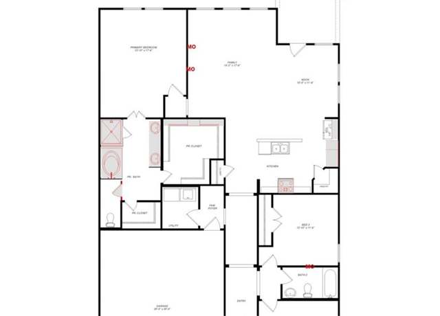 Property at 734 Grand Dale Dr, Lavon, TX 75166, 3 beds, 2 baths
