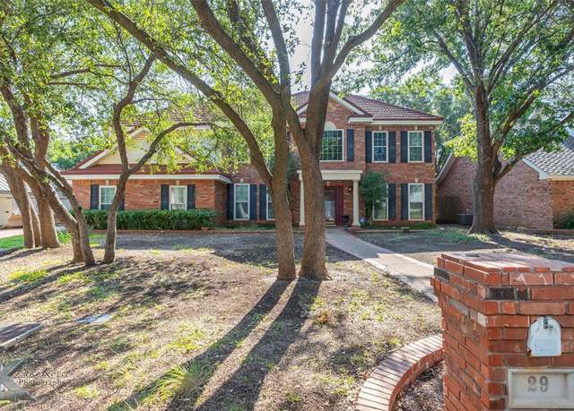 Property at 29 Cherry Hls E, Abilene, TX 79606, 4 beds, 4.5 baths