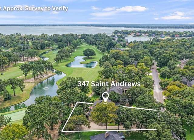 Property at 347 Saint Andrews Dr, Mabank, TX 75156, 3 beds, 2 baths