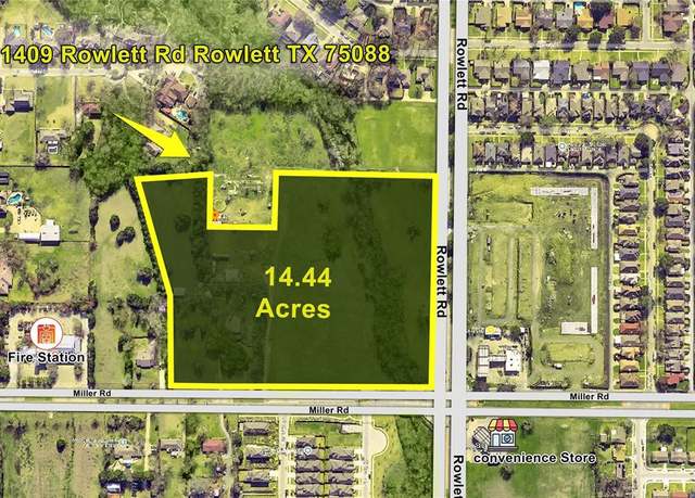Property at 3802 Miller Rd, Rowlett, TX 75088