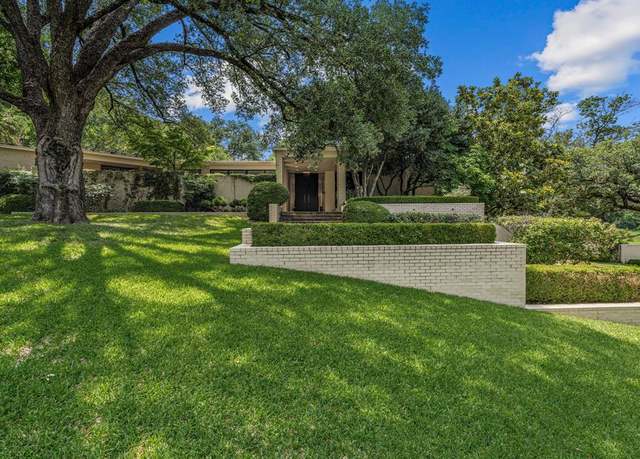 Property at 2100 Indian Creek Dr, Westover Hills, TX 76107, 5 beds, 8 baths
