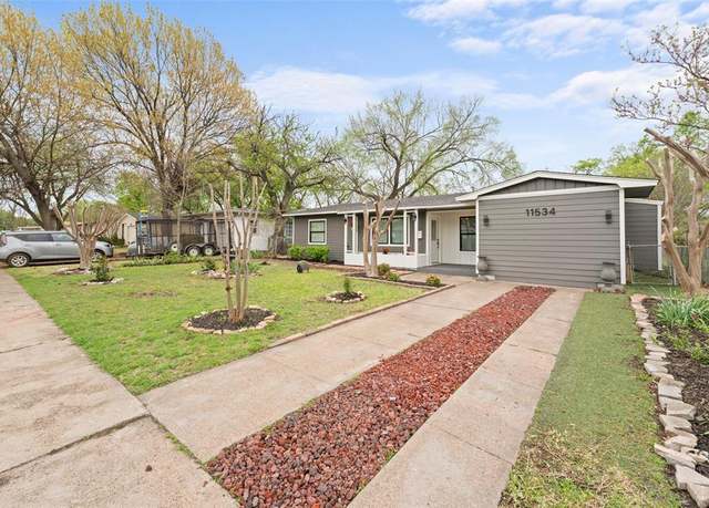 Property at 11534 Fernald Ave, Dallas, TX 75218, 3 beds, 2 baths