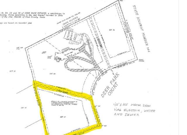 Property at 120- Lot 21 Deer Park Ct, Granbury, TX 76048