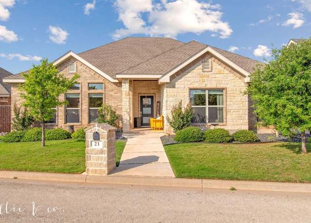 Property at 21 Mesa Rdg, Abilene, TX 79606, 3 beds, 2 baths