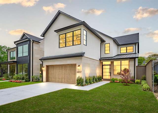 Property at 4807 W Hanover Ave, Dallas, TX 75209, 4 beds, 4.5 baths