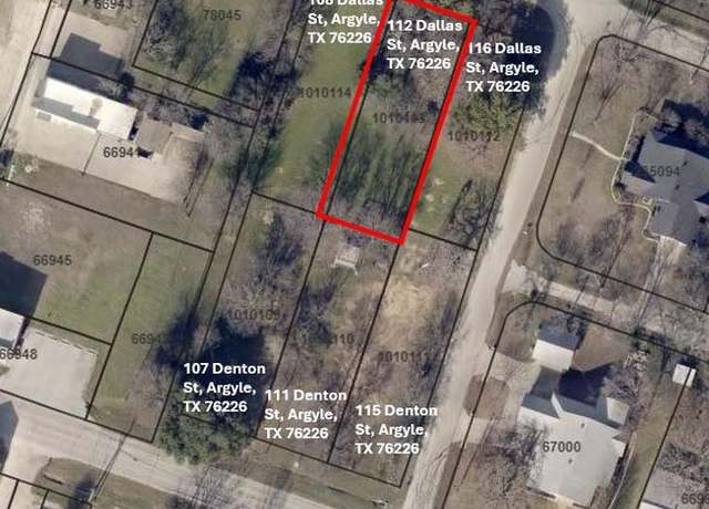Property at 112 E Dallas St, Argyle, TX 76226