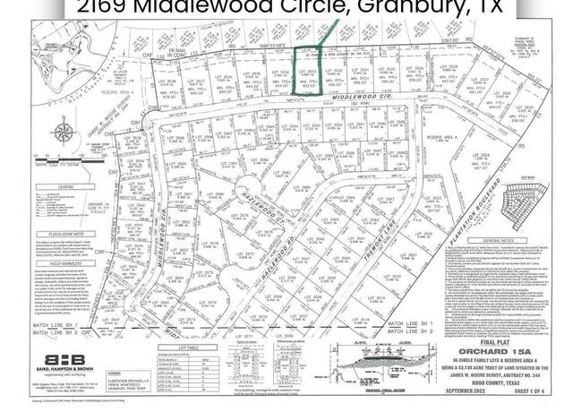 Property at 2169 Middlewood Cir, Granbury, TX 76049