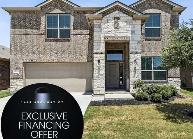 Property at 1449 Archway Ct, Justin, TX 76247, 4 beds, 3.5 baths