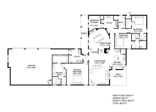 Property at 507 W 2nd St, Maypearl, TX 76064, 4 beds, 3 baths