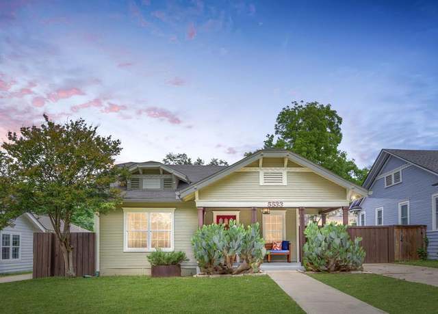Property at 5533 Bonita Ave, Dallas, TX 75206, 2 beds, 2 baths