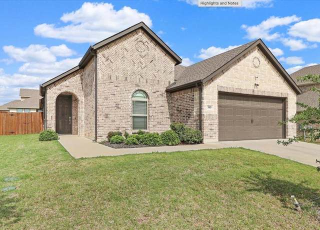 Property at 505 Reatta Dr, Justin, TX 76247, 3 beds, 2 baths