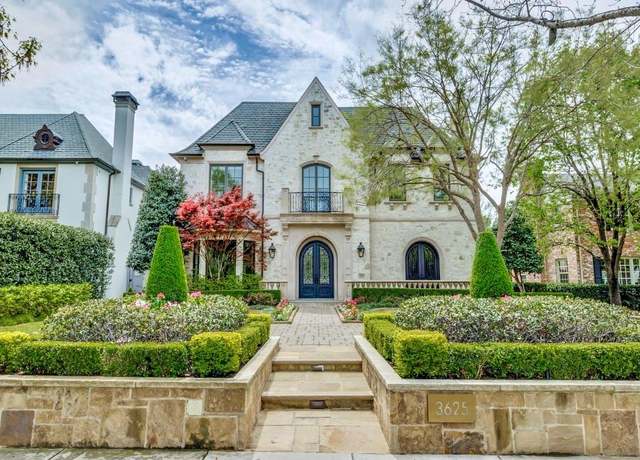 Property at 3625 Caruth Blvd, University Park, TX 75225, 5 beds, 6 baths