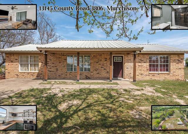 Property at 13145 County Road 3806, Murchison, TX 75778, 3 beds, 1 bath