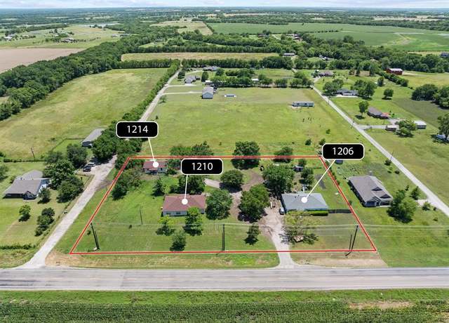 Property at 1210 & 1214 E Fm 902, Howe, TX 75459, 3 beds, 2 baths