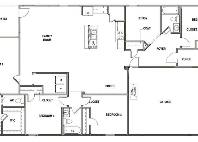 Property at 106 Vaughn Meadows Dr, Tom Bean, TX 75491, 4 beds, 3 baths