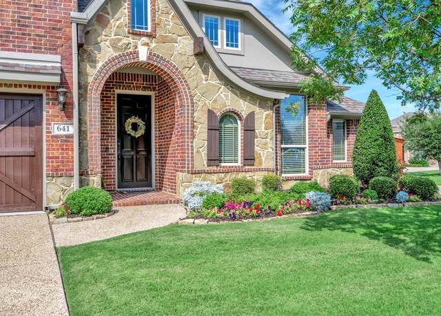 Property at 641 Livingston Dr, Prosper, TX 75078, 4 beds, 3 baths
