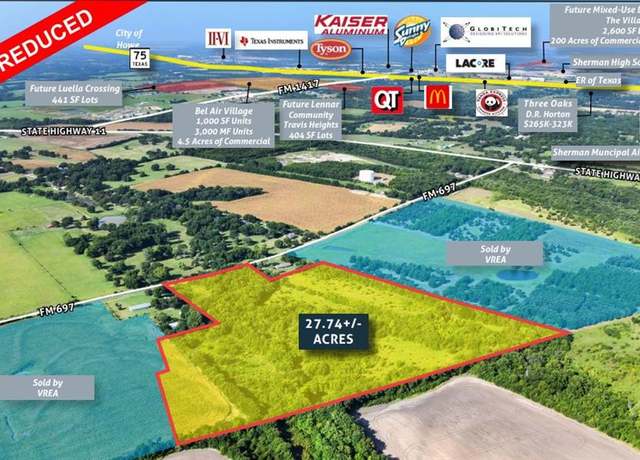 Property at 00 FM 697, Sherman, TX 75090