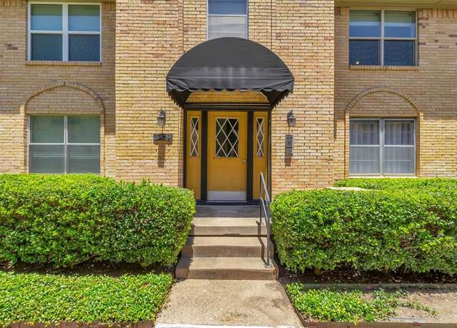 Property at 5829 Sandhurst Ln Unit D, Dallas, TX 75206, 2 beds, 2 baths