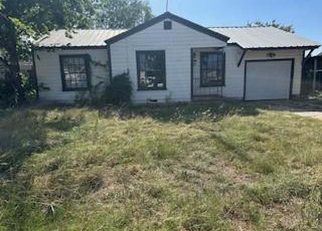 Property at 1726 Lillius St, Abilene, TX 79603, 2 beds, 1 bath