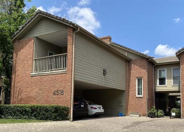Property at 4518 University Blvd Unit A, University Park, TX 75205, 3 beds, 2.5 baths