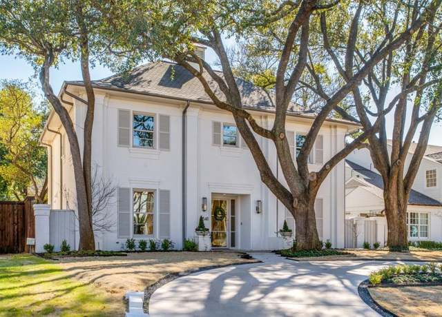 Property at 3841 Greenbrier Dr, University Park, TX 75225, 4 beds, 3.5 baths