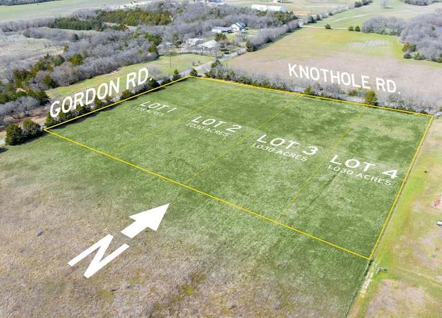 Property at TBD Lot 4 Knothole Rd, Whitewright, TX 75491