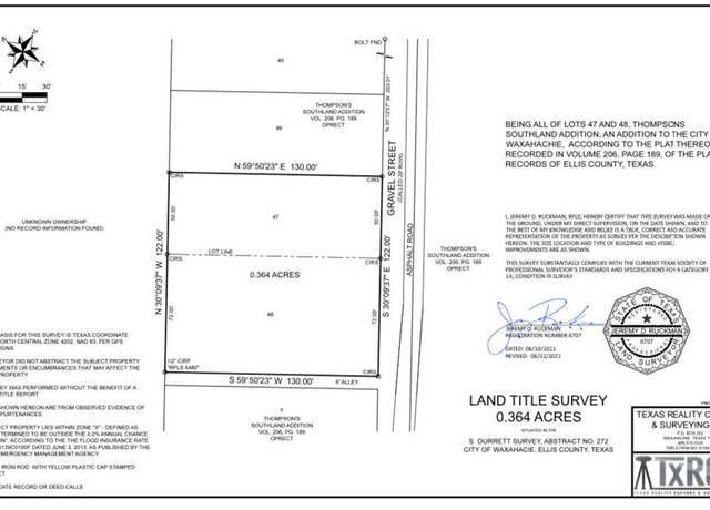 Property at 332 Gravel St, Waxahachie, TX 75165