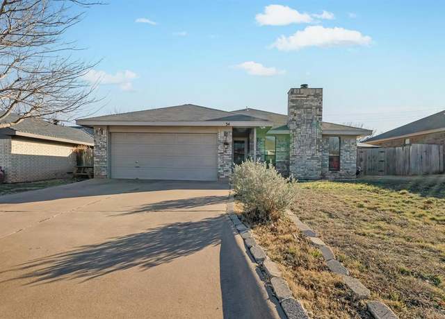 Property at 34 Queen Anns Lace, Abilene, TX 79606, 3 beds, 2 baths