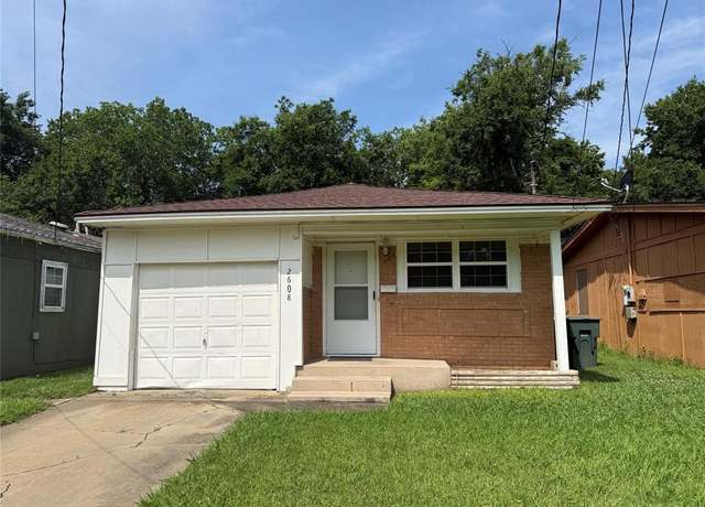 Property at 2608 N Hickory St, Sherman, TX 75092, 2 beds, 1 bath