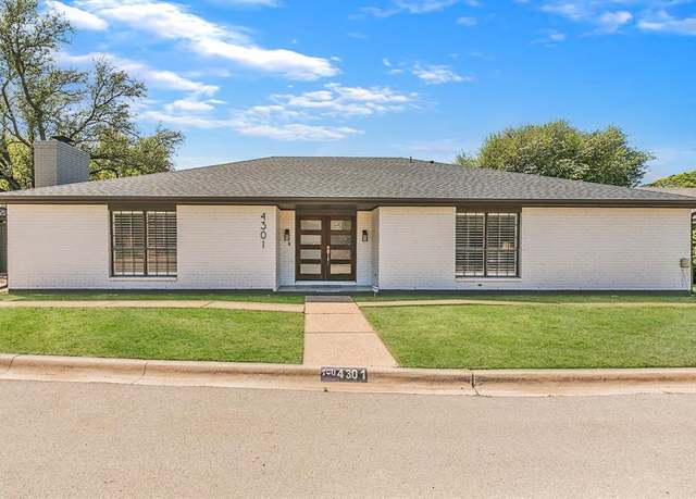 Property at 4301 Hartwood Cir, Fort Worth, TX 76109, 3 beds, 2 baths