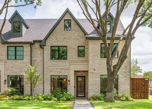 Property at 4549 Westway Ave, Highland Park, TX 75205, 4 beds, 4.5 baths