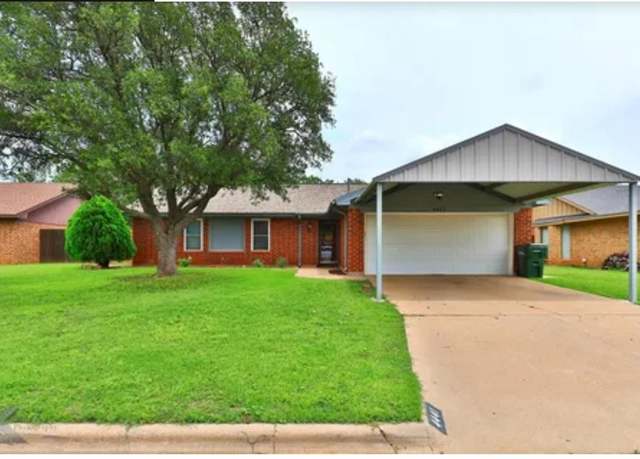 Property at 4441 Carrie Ann Ln, Abilene, TX 79606, 3 beds, 2 baths