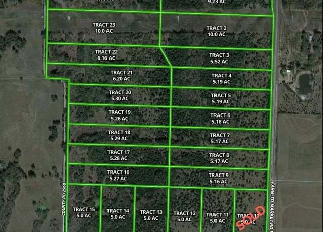 Property at Tract 2 Farm to Market 1743, Honey Grove, TX 75446