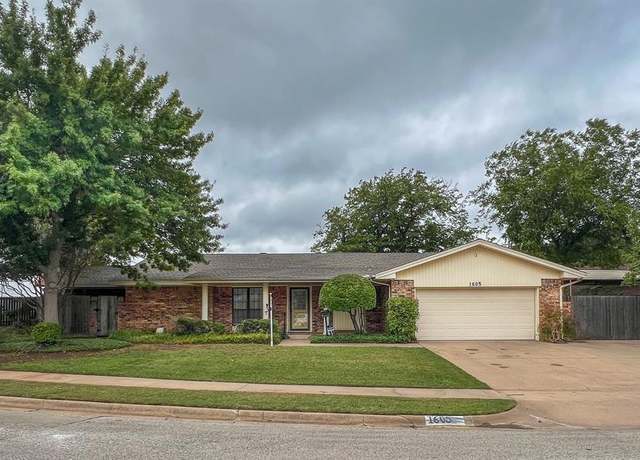 Property at 1605 Celia Dr, Wichita Falls, TX 76302, 3 beds, 3 baths