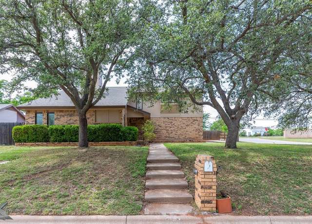 Property at 2 Olympic Cir, Abilene, TX 79606, 4 beds, 2 baths