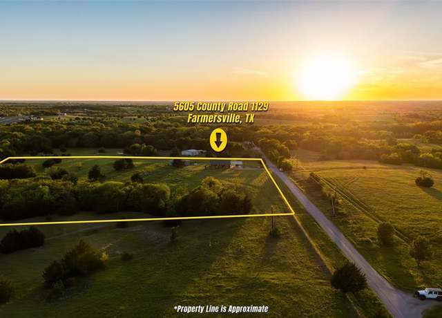 Property at 5605 County Road 1129, Farmersville, TX 75442, 3 beds, 2 baths
