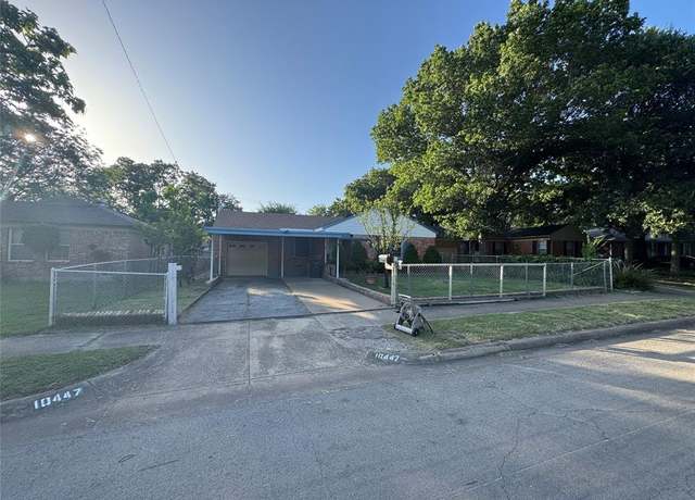 Property at 10447 Dunaway Dr, Dallas, TX 75228, 3 beds, 1 bath
