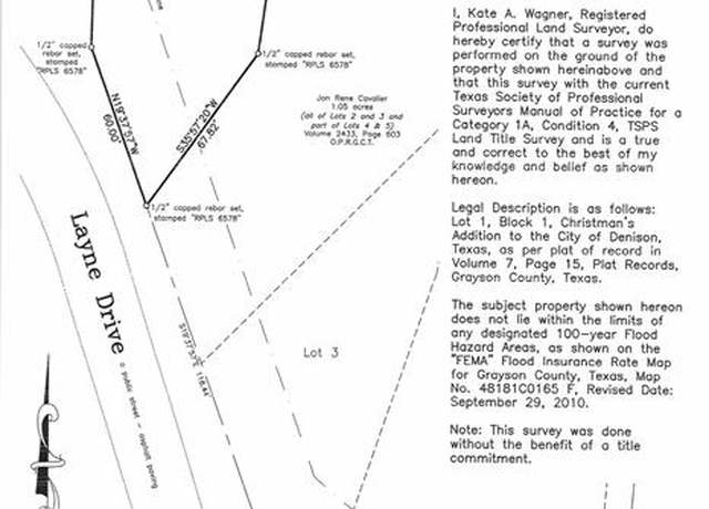 Property at 1130 Layne Dr, Denison, TX 75020