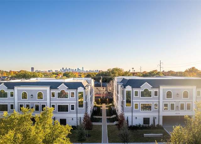 Property at 4525 Emerson Ave #2, University Park, TX 75205, 3 beds, 3 baths