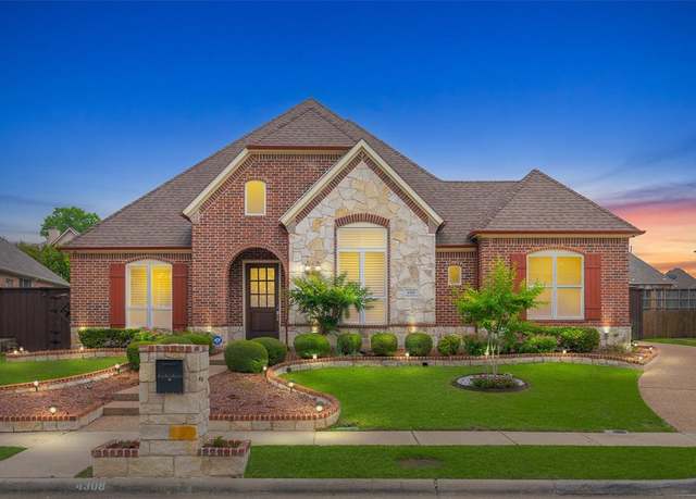 Property at 4308 Williamson Ln, Carrollton, TX 75010, 4 beds, 4.5 baths