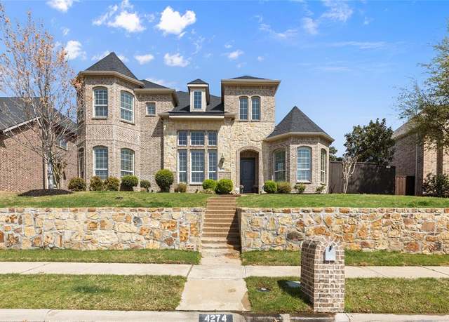 Property at 4274 Laurelhurst Ln, Frisco, TX 75033, 5 beds, 4.5 baths