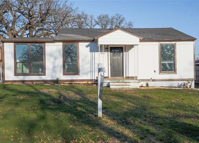 Property at 4801 Tallman St, Fort Worth, TX 76119, 3 beds, 1 bath