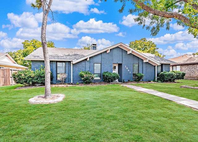 Property at 1841 Chisolm Trl, Lewisville, TX 75077, 4 beds, 2 baths
