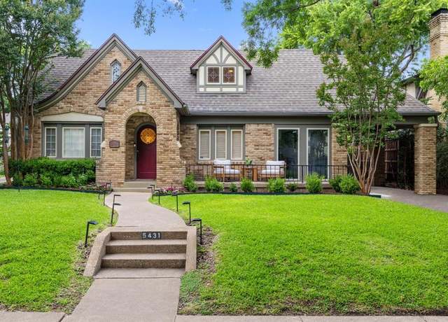 Property at 5431 Merrimac Ave, Dallas, TX 75206, 3 beds, 2 baths