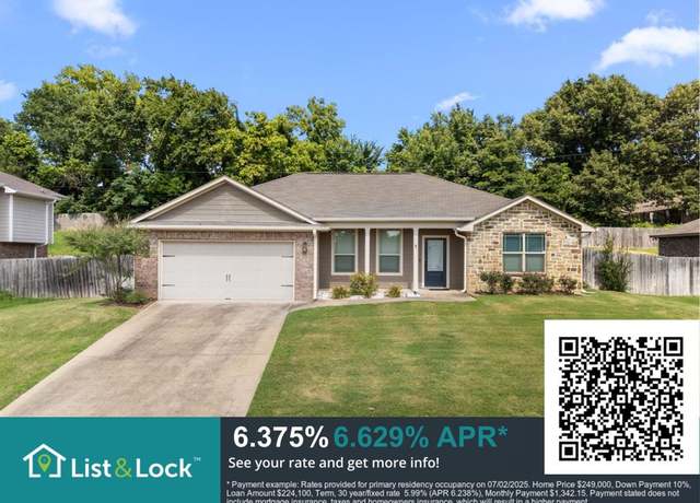 Property at 409 Mission Crest Cir, Lindale, TX 75771, 3 beds, 2 baths