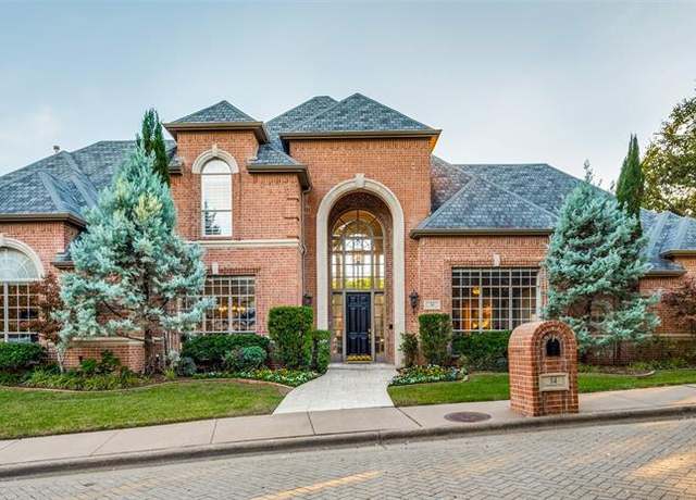 Property at 14 Cheltenham Way, Dallas, TX 75230, 3 beds, 4 baths