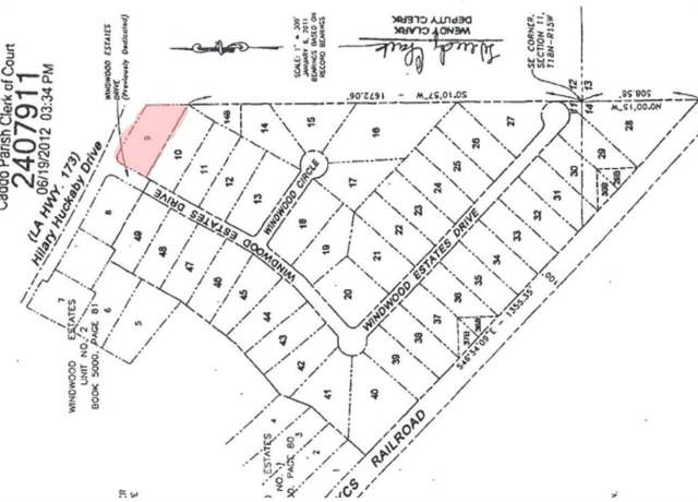 Property at Lot 9 Windwood Estates Dr, Shreveport, LA 71107